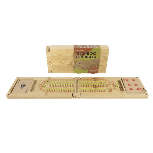bamboo cribbage board 