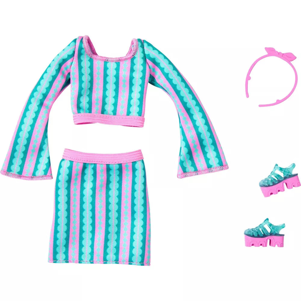 barbie striped outfit 