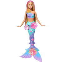 barbie flower magic mermaid doll