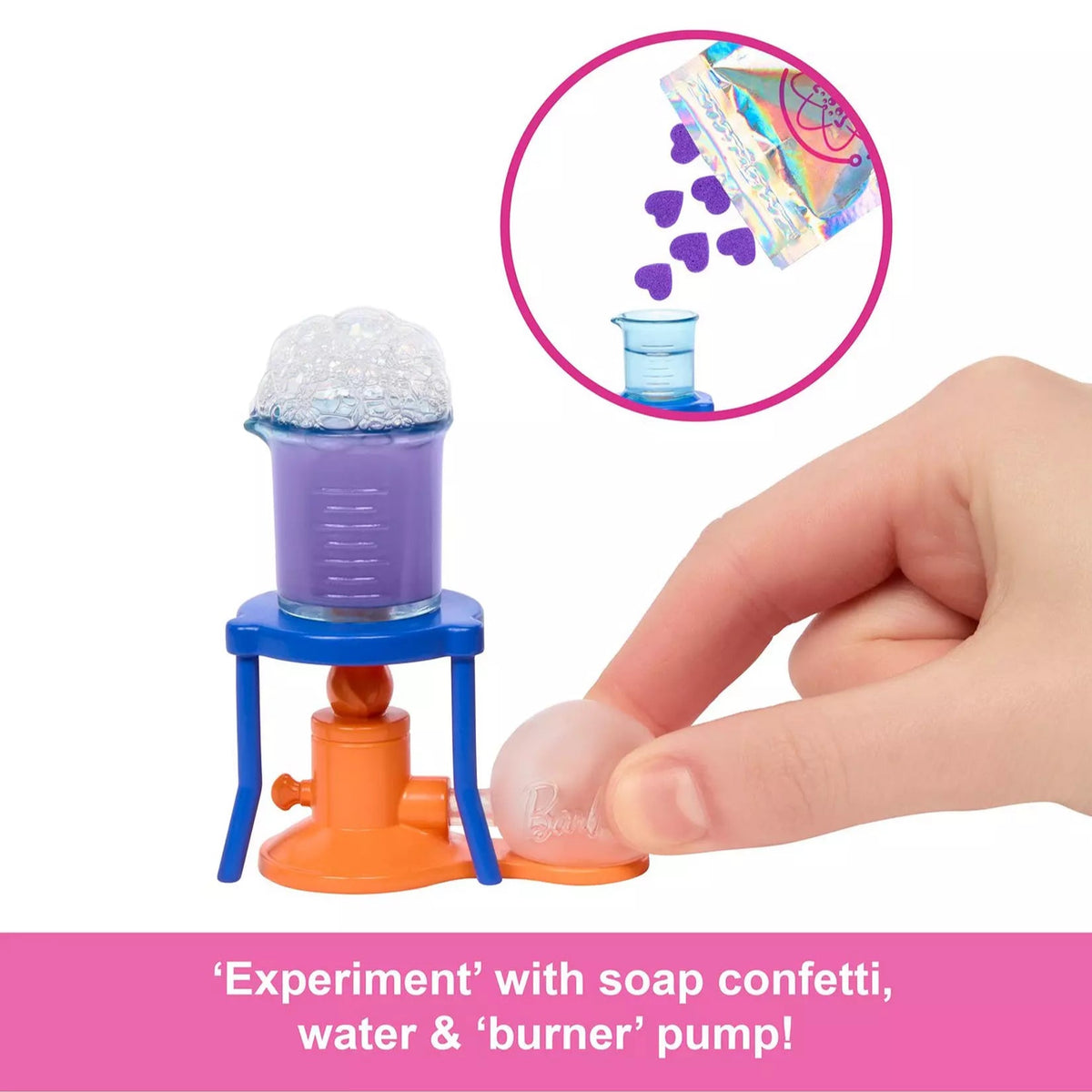 barbie scientist set experiment example 