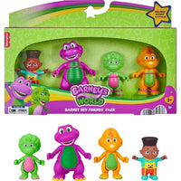 barney and friends mini figures and packaging