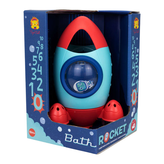 rocket bath toy in packaging 
