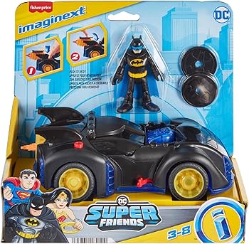 Imaginext DC Super Friends Shake and Spin Batmobile