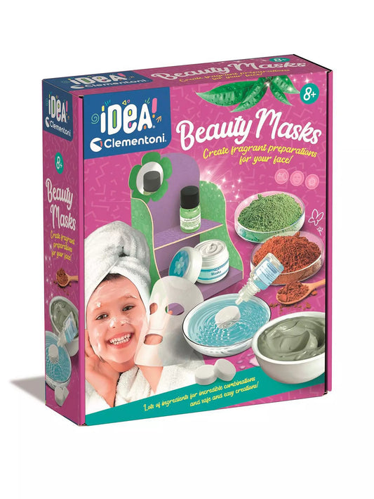 Beauty mask making kit packaging 