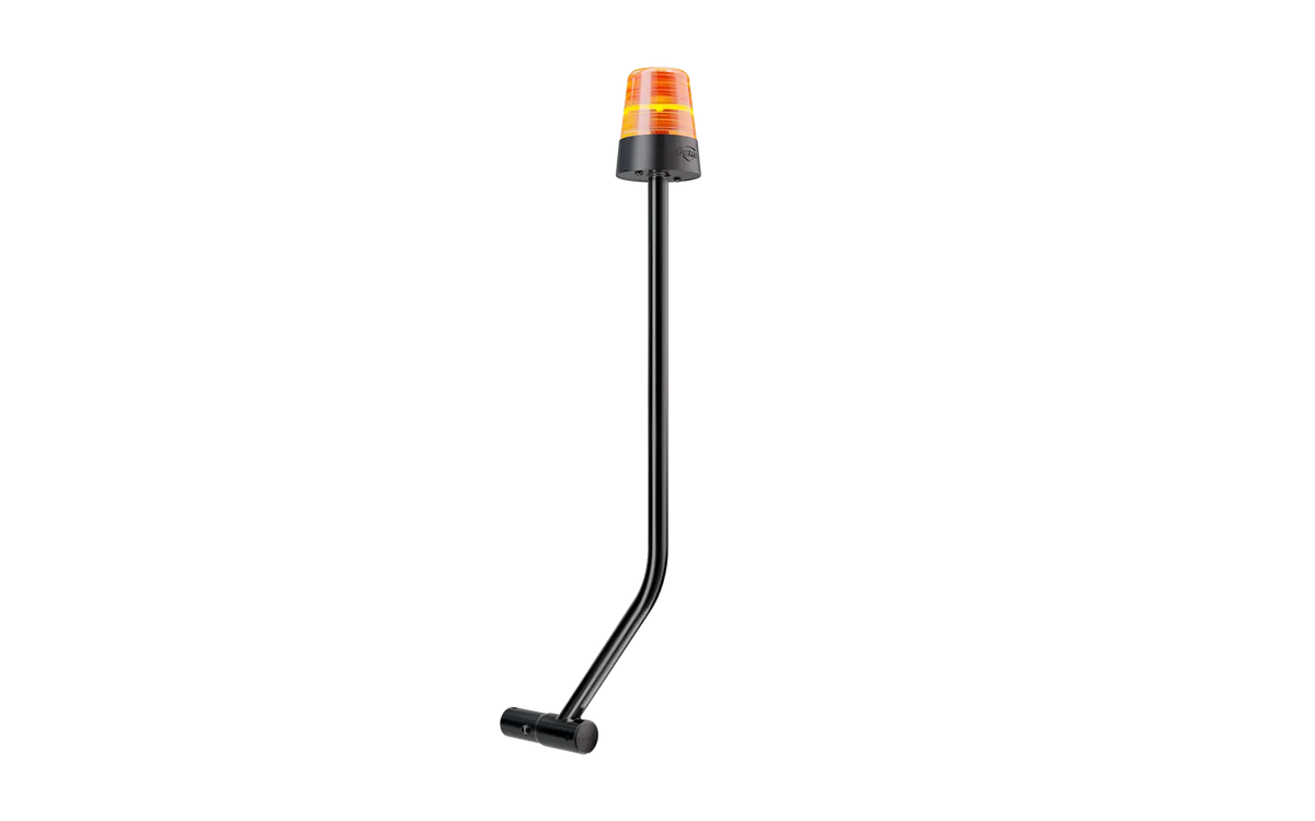 flashing light pole go-kart attachment 