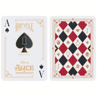 alice and wonderland themed playing cards 