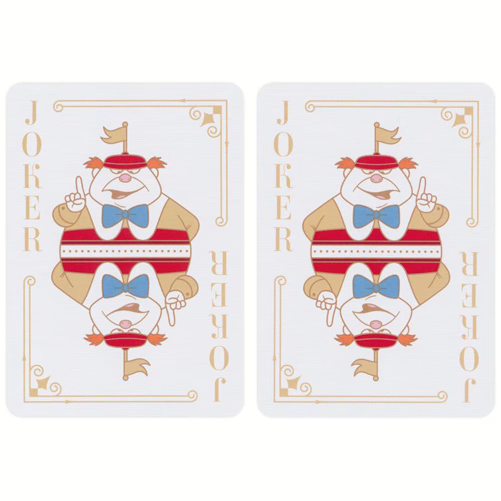 alice and wonderland themed playing cards 