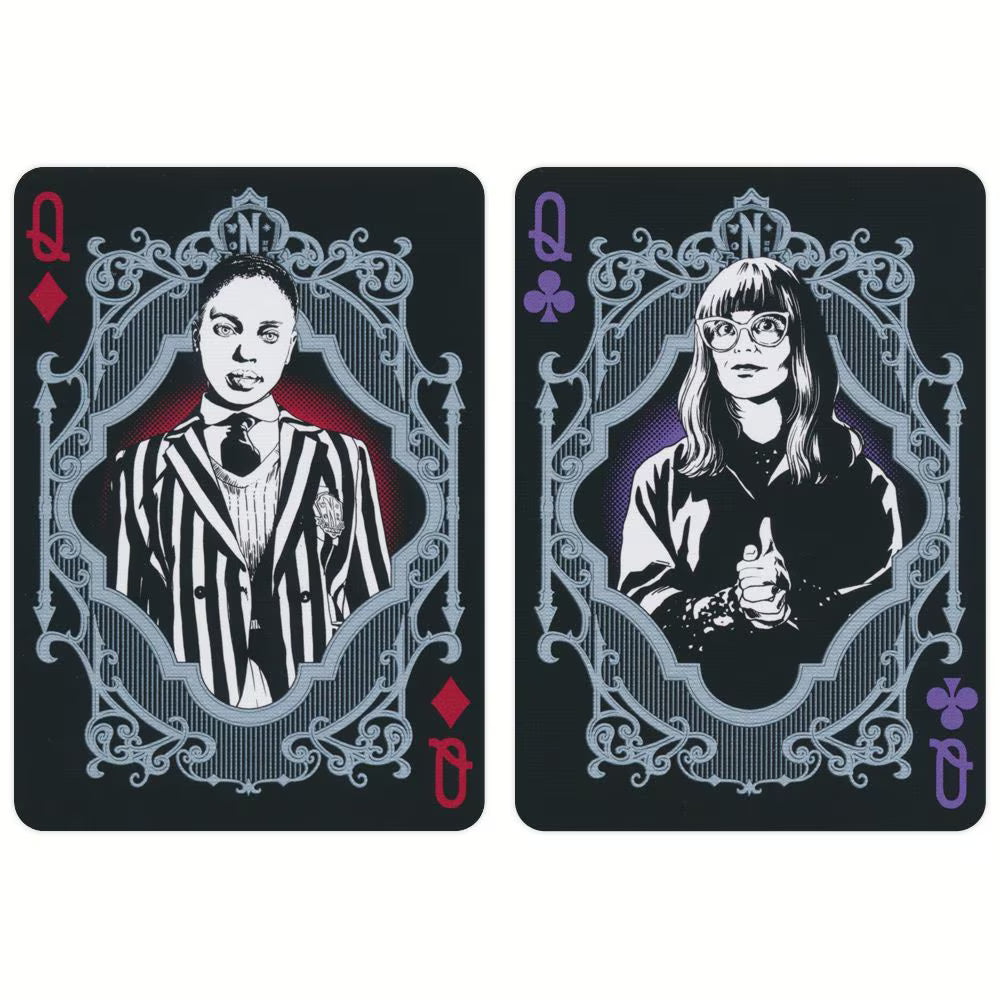 wednesday playing cards 