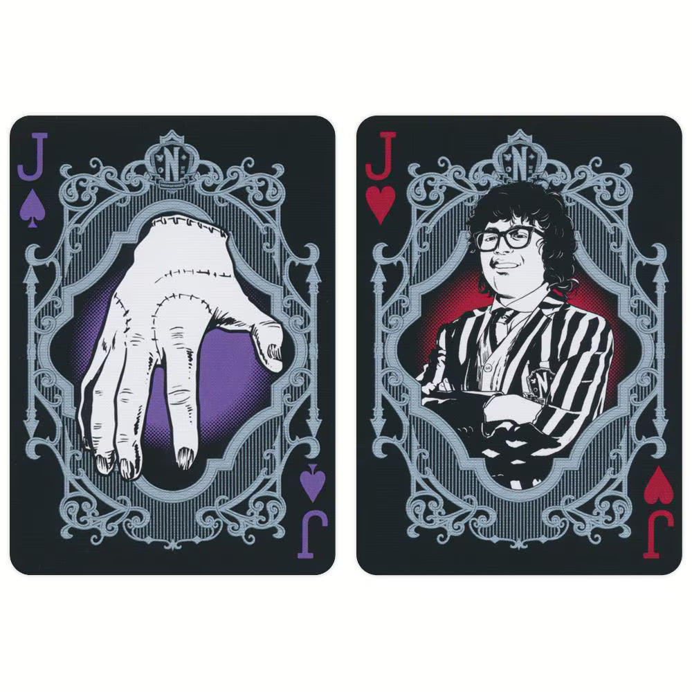 wednesday playing cards 