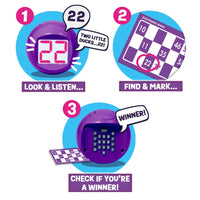 electronic bingo game instruction