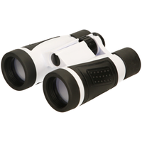 white and black binoculars 