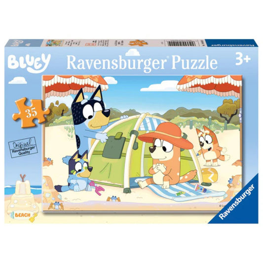 Bluey 35 Piece jigsaw puzzle box 