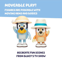 moveable features of bluey figurines 
