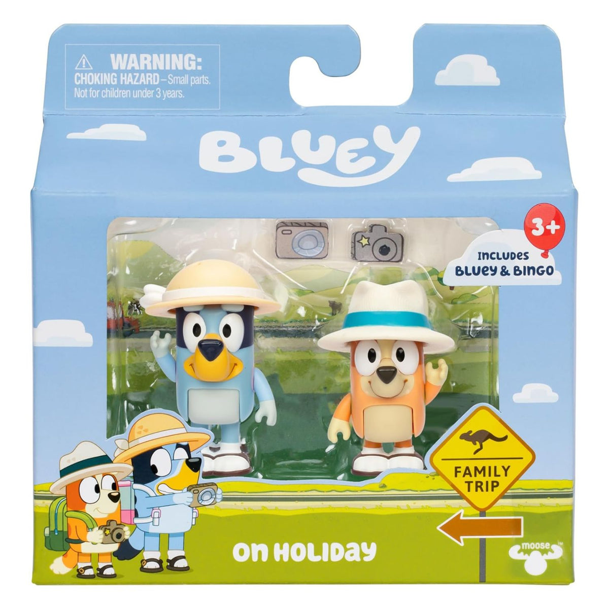 bluey figurines in packaging 