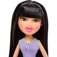 close up of face of bratz doll 