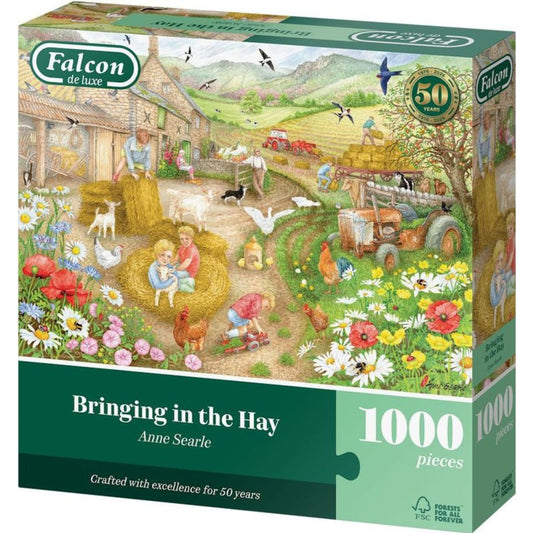 bringing in the hay puzzle box 