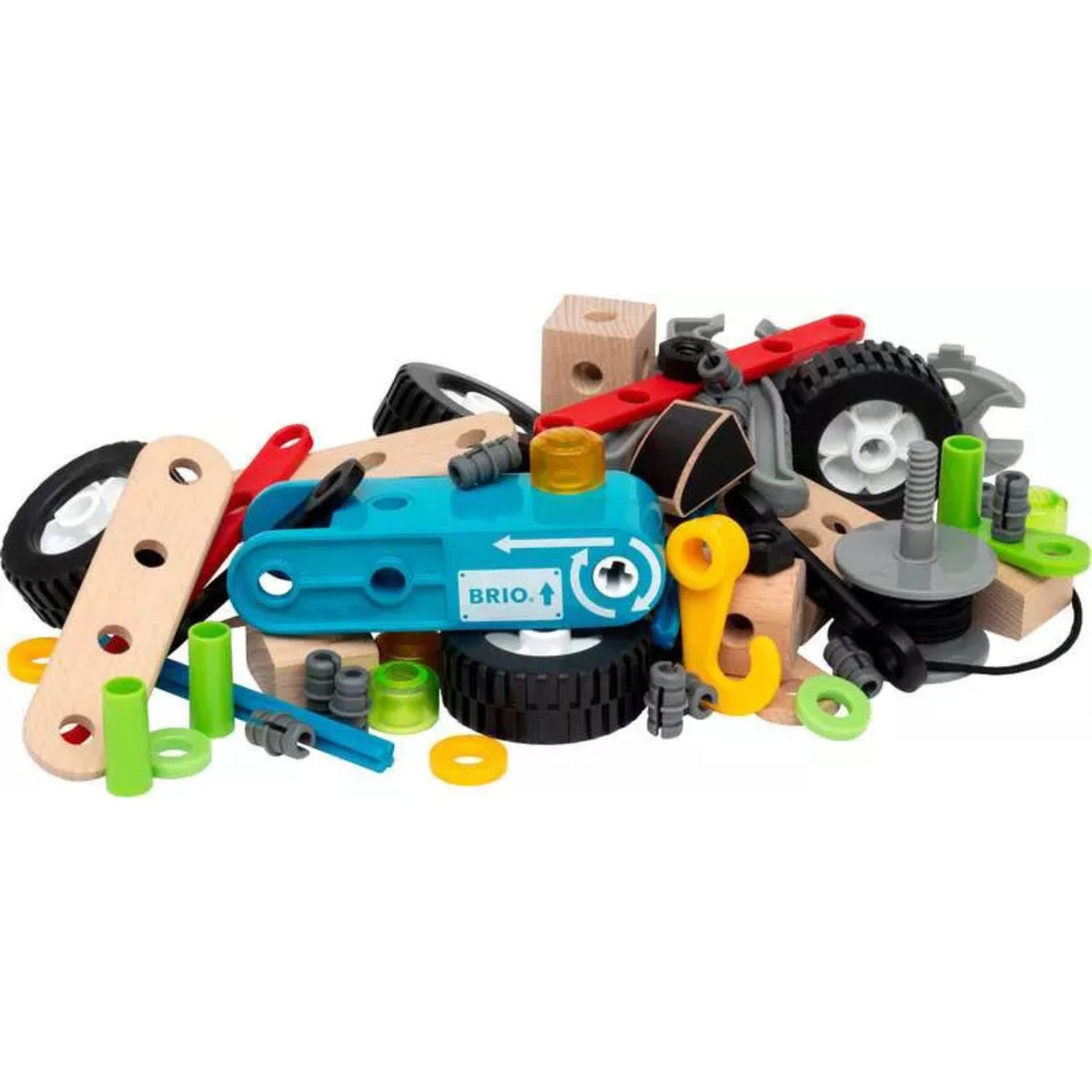 pieces of building set 