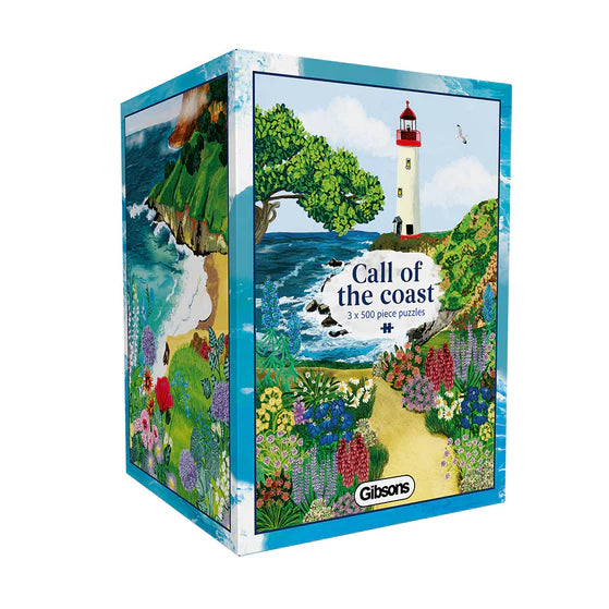 call of the coast jigsaw puzzle box 