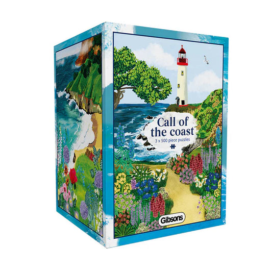 call of the coast jigsaw puzzle box 