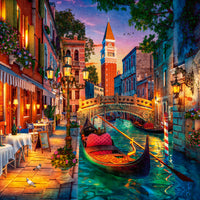 canal cruise in venice 100pc puzzle 