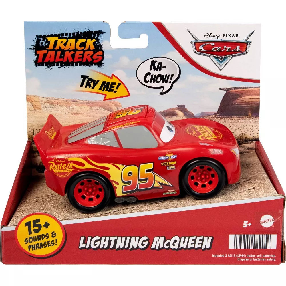 lightning mcqueen talking car in packaging 