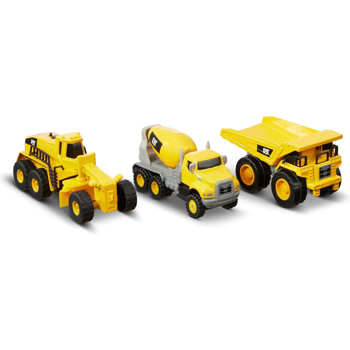 cat diecast metal 3 pack construction vehicles 