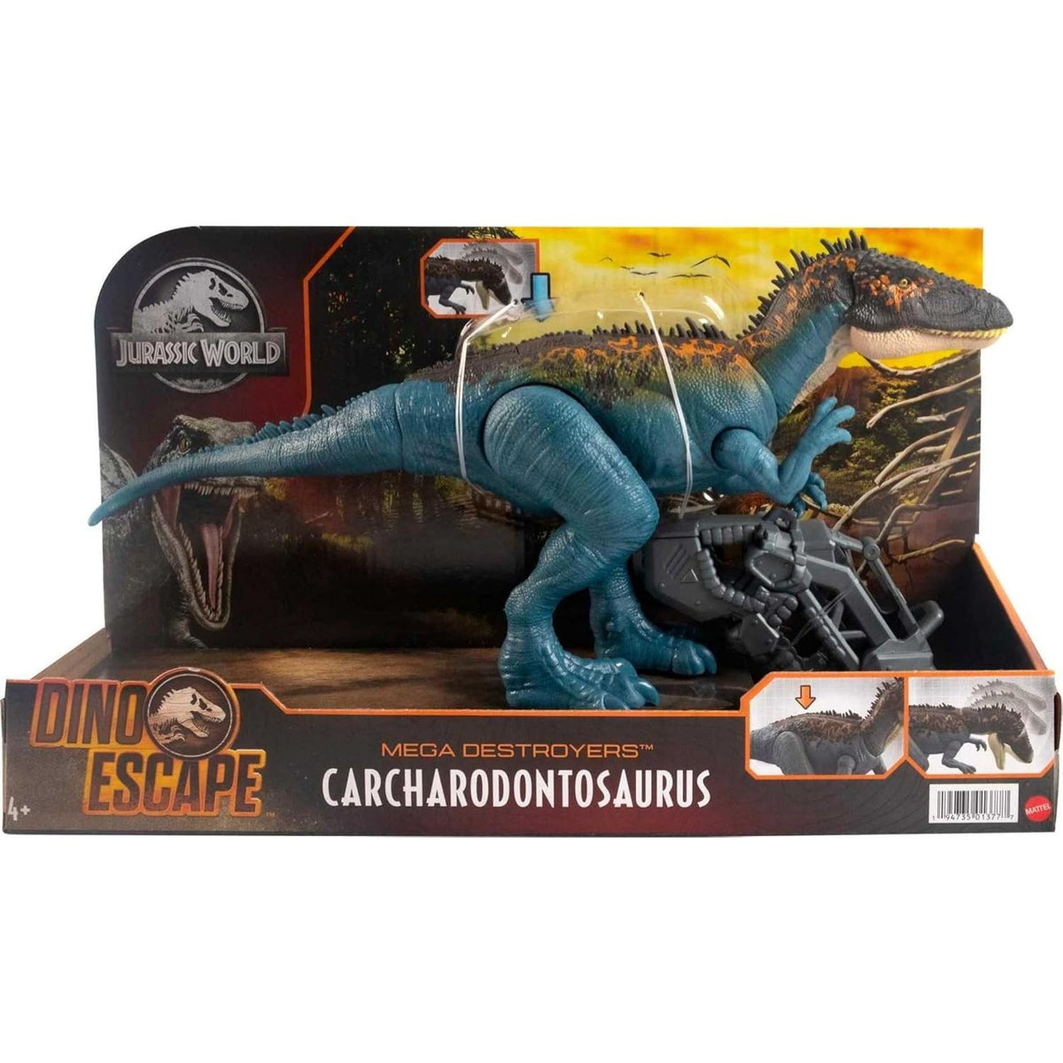 carcharodontosaurus in packaging 