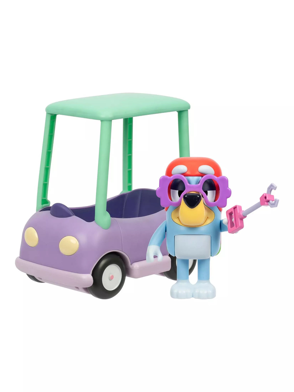 Bluey granny and vehicle 