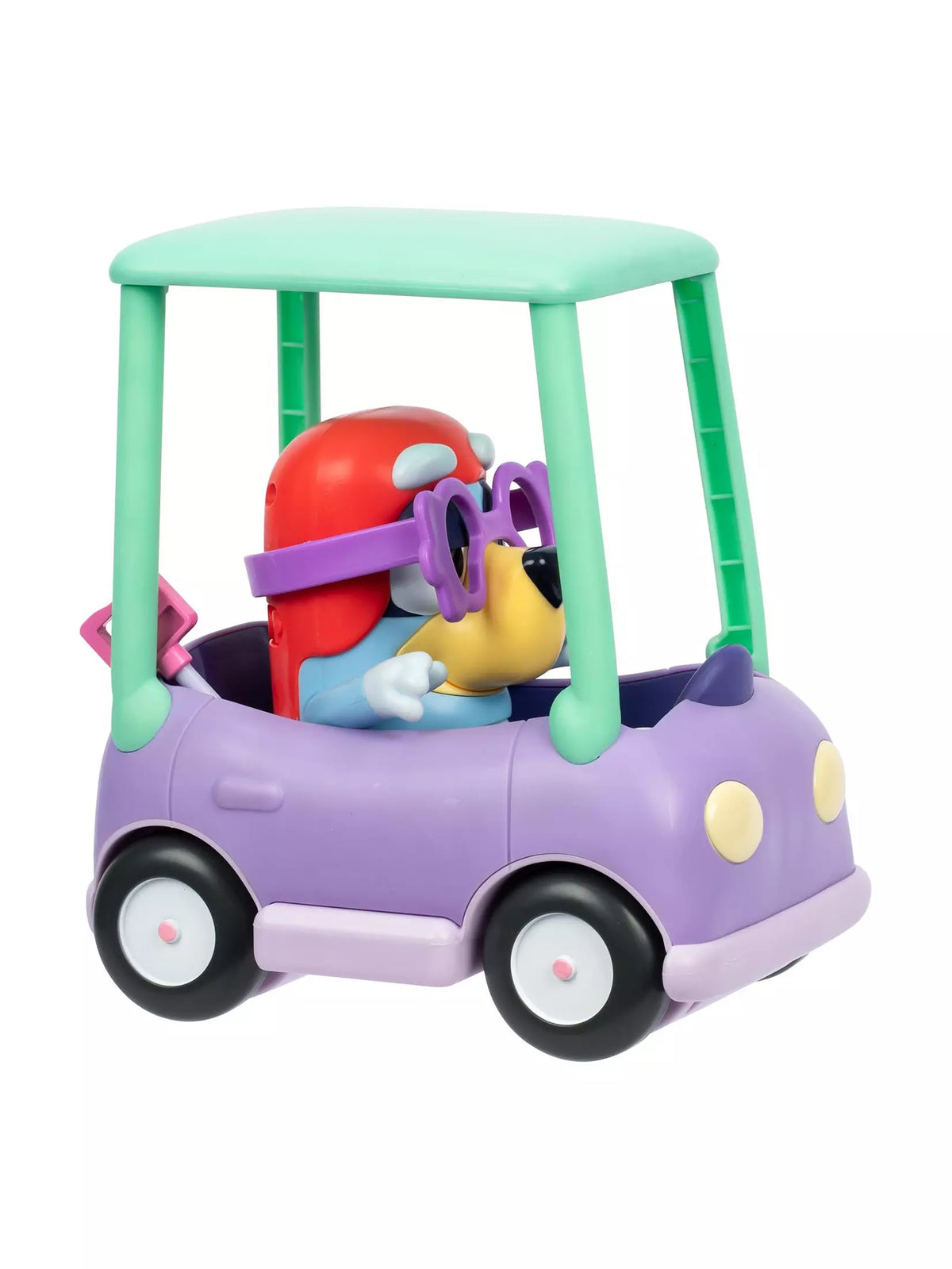 Bluey granny and vehicle 