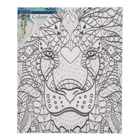 lion canvas in packaging 