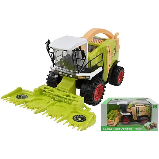 combine harvester and silage forager 