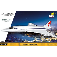 concorde jet building set 