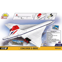 concorde jet building set 