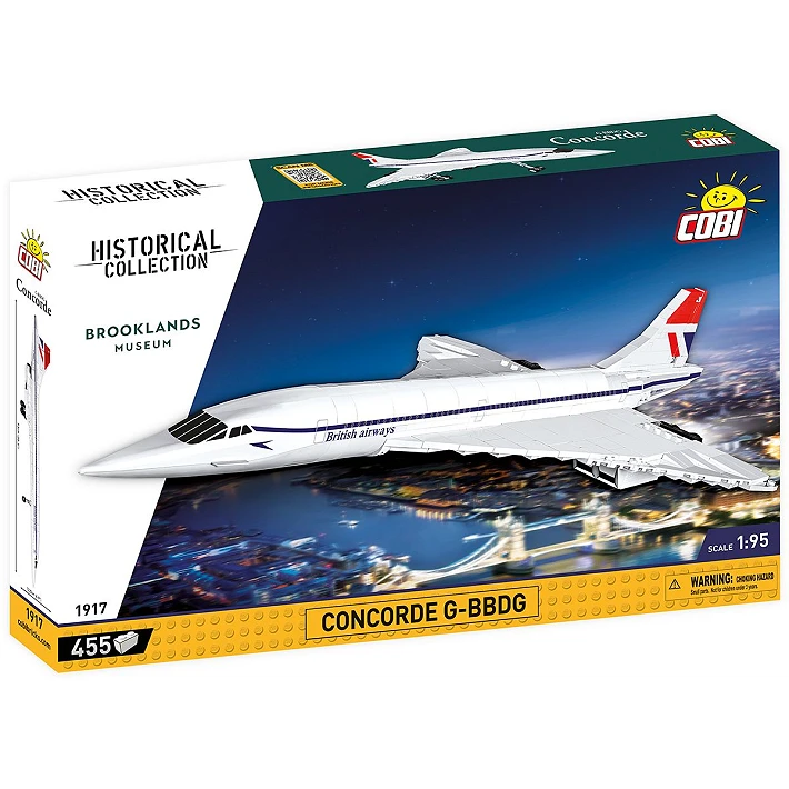 concorde jet building set 