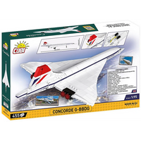 concorde jet building set 