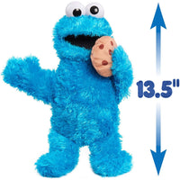 height of cookie monster plush 