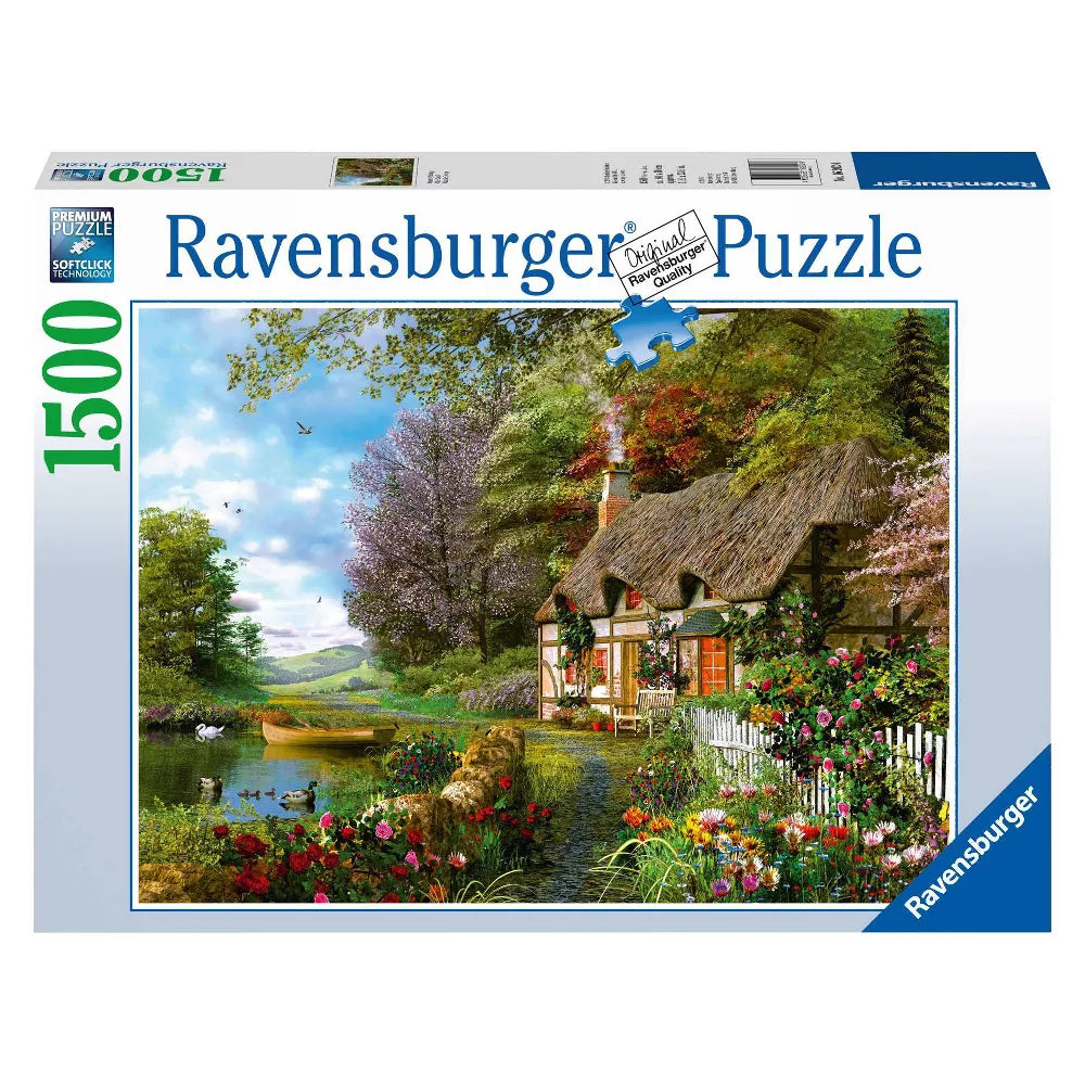 country cottage puzzle box 