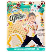 children's apron in packaging yellow 