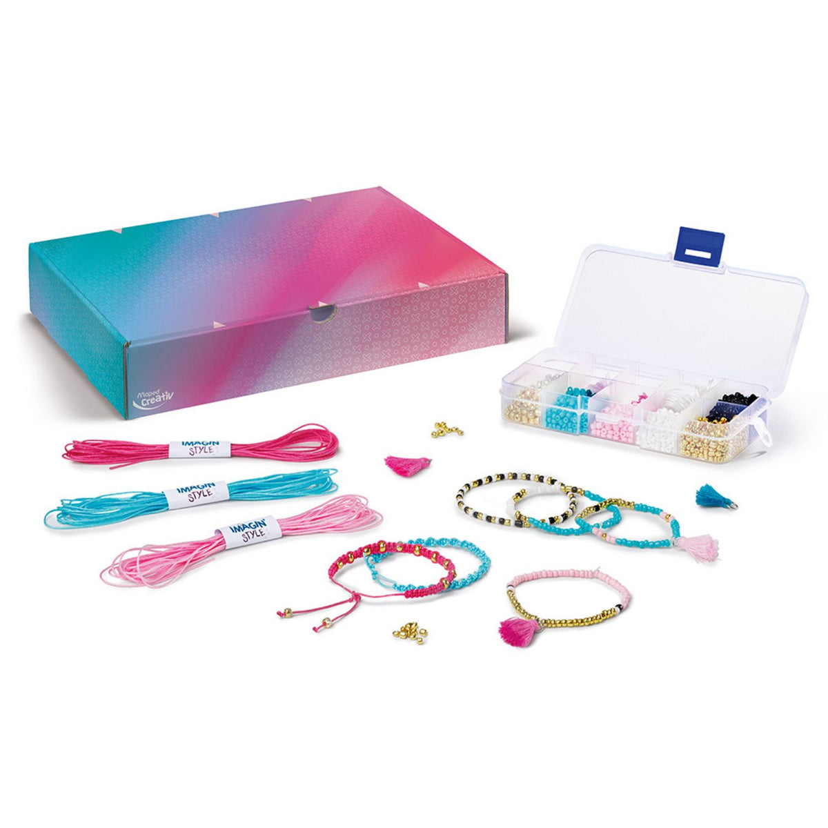 homemade bracelet making kit 