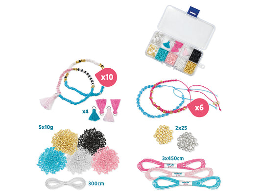 homemade bracelet making kit contents 