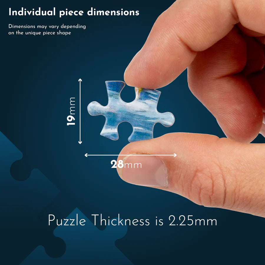 dark hedges puzzle piece size 