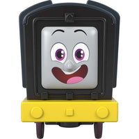 face of diesel train engine set 