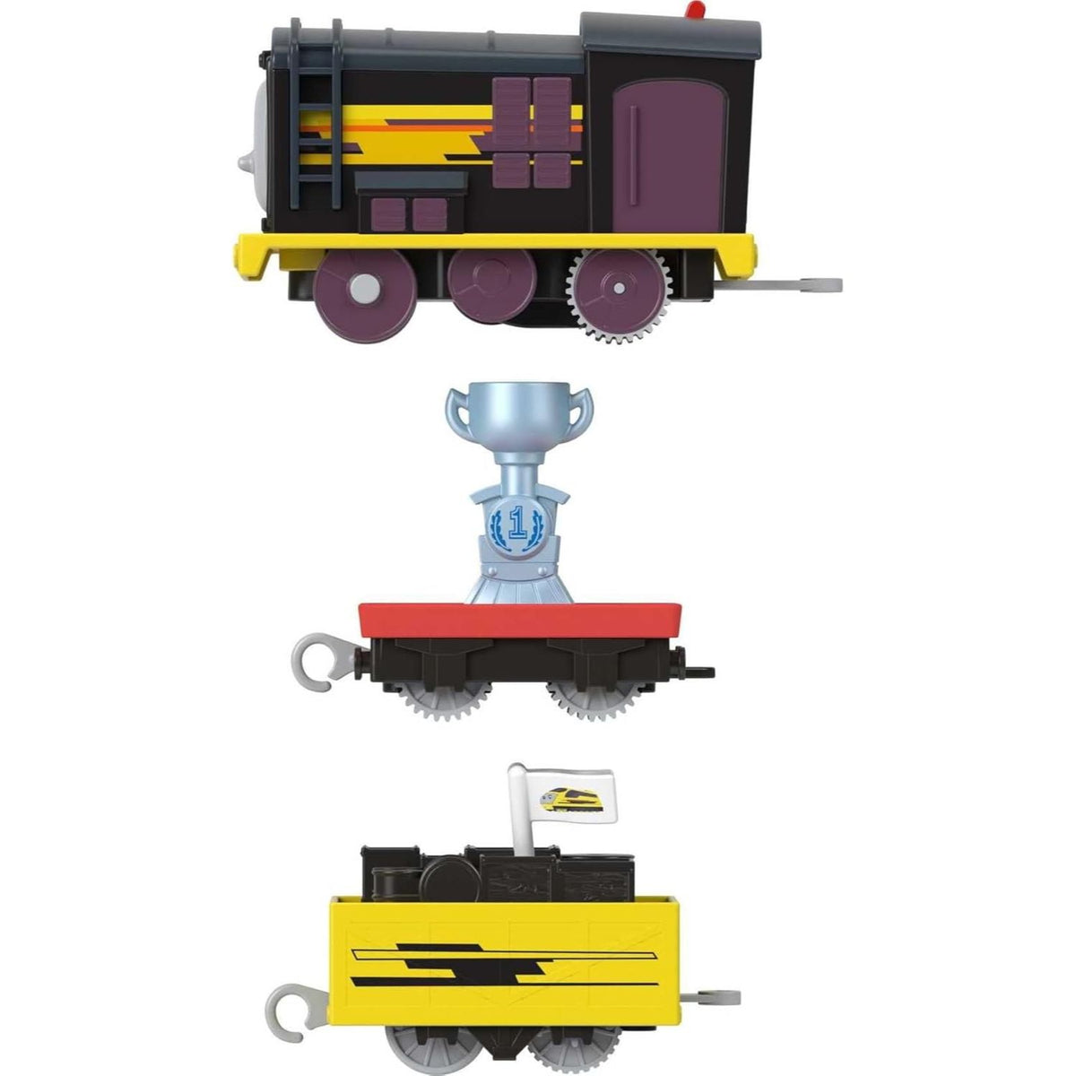contents of diesel train engine set 
