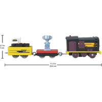 dimensions of diesel train engine 