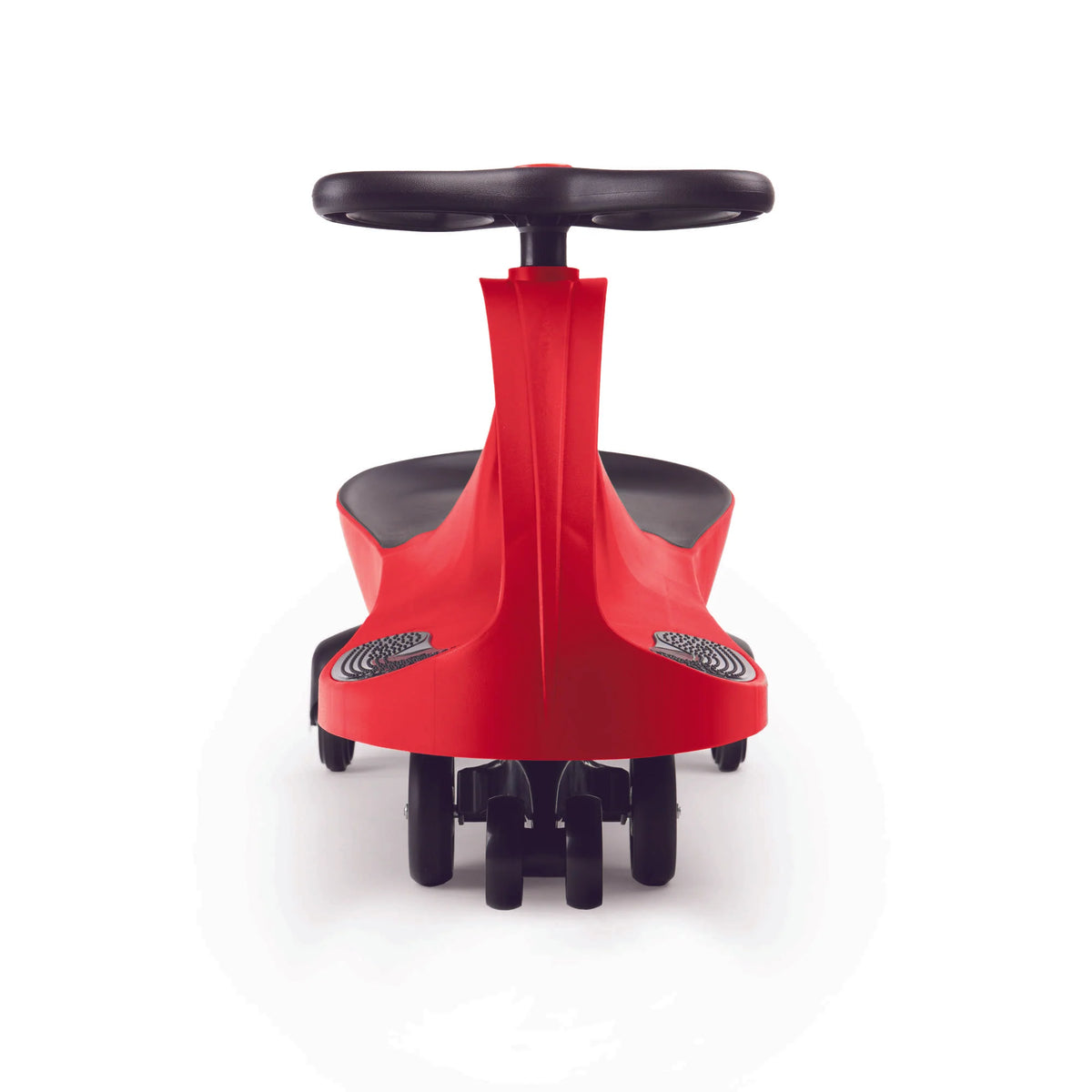 red didicar from the front 