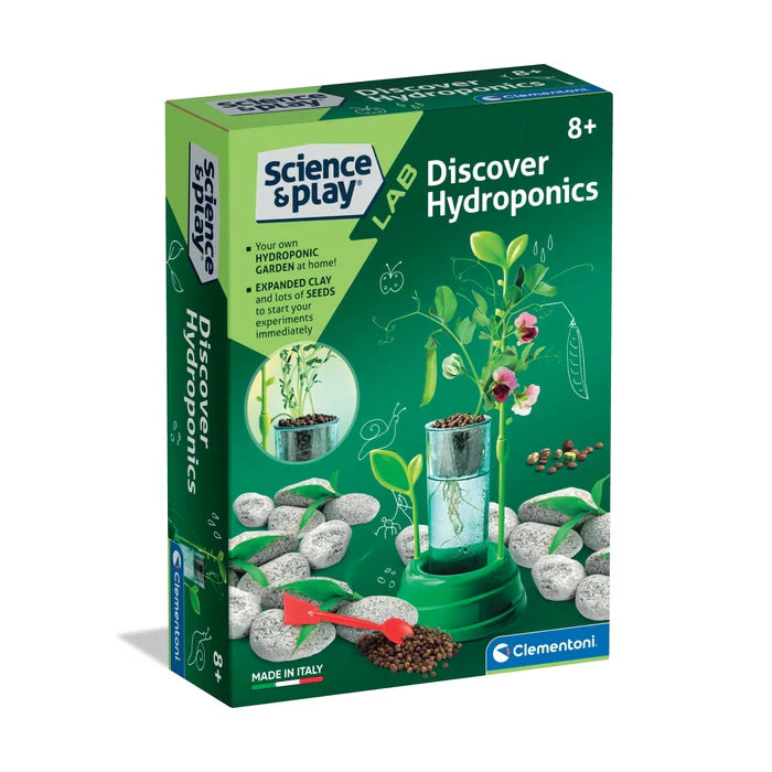 discover hydroponics kit in packaging 