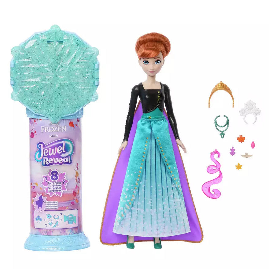 disney princess jewel reveal doll contents 