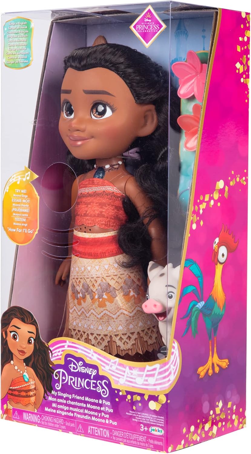 moana singing doll and accessories set 