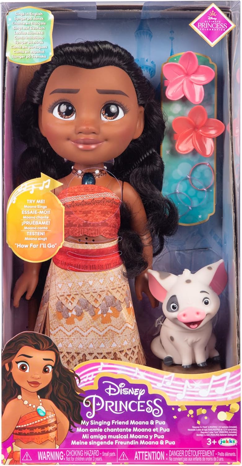 moana singing doll and accessories set 