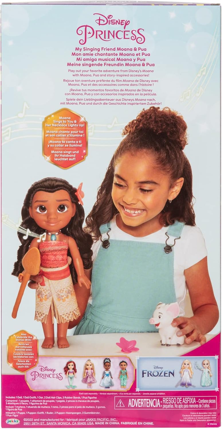 moana singing doll and accessories set 